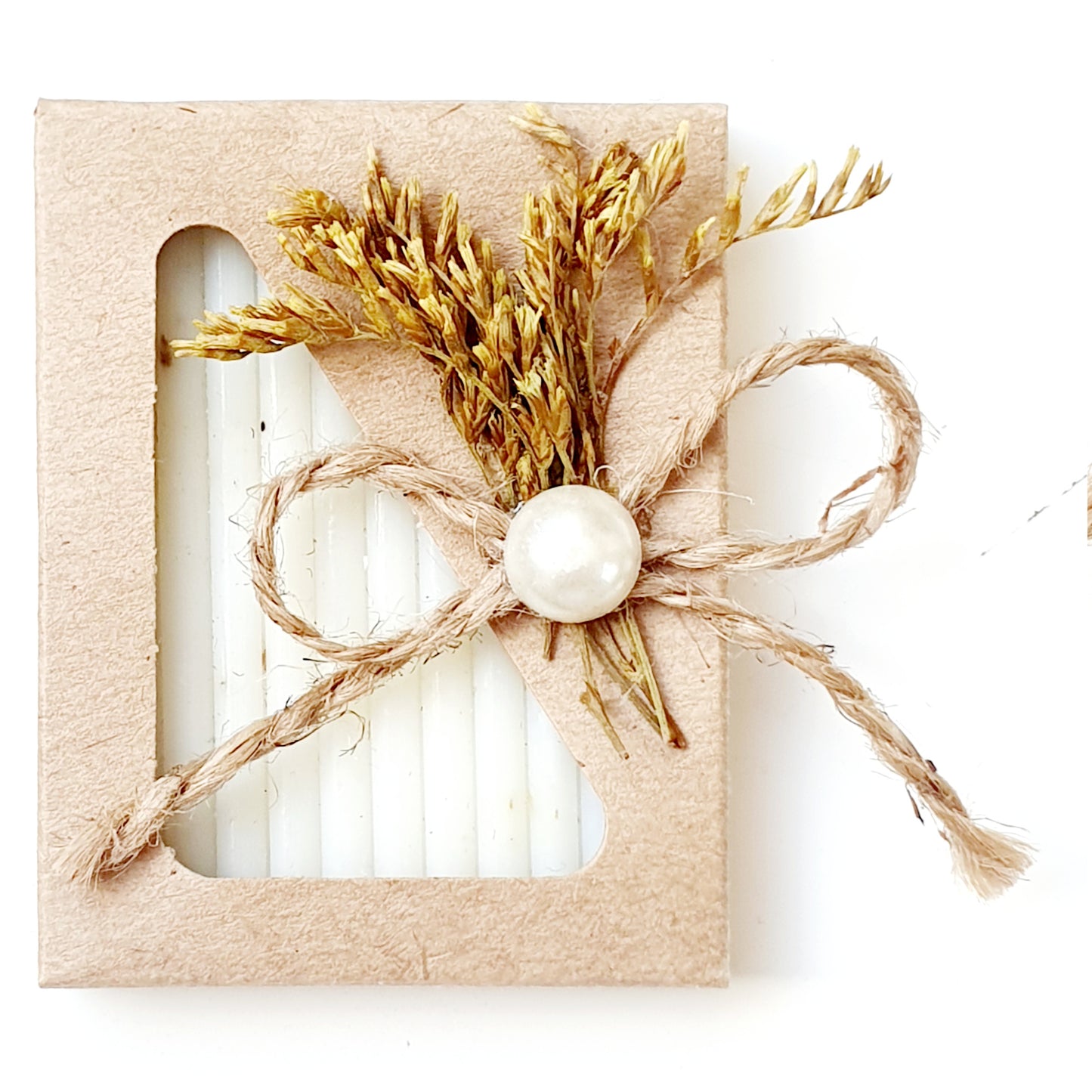 Seife Creme Gastgeschenk - Perle Schleierkraut