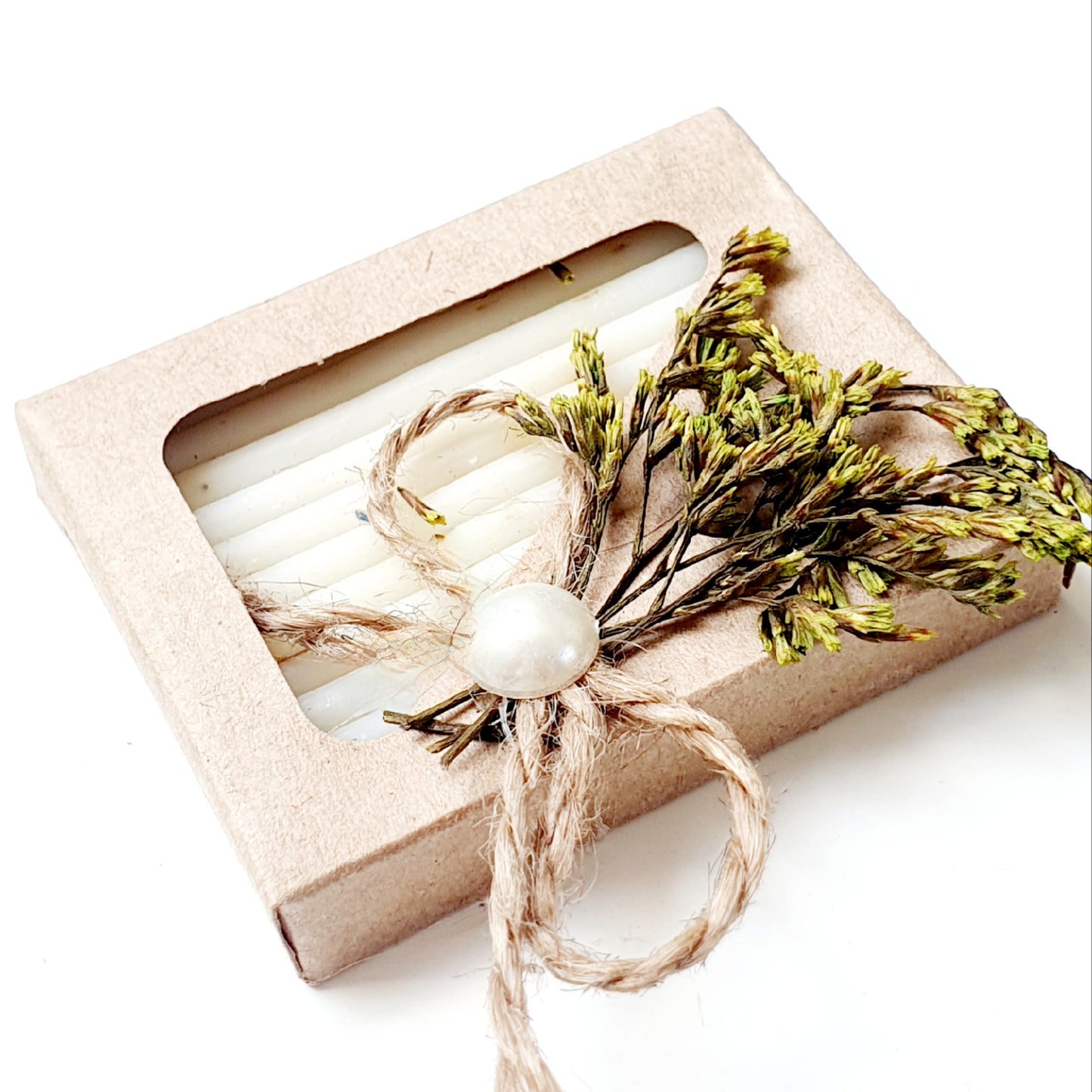 Seife Creme Gastgeschenk - Perle Schleierkraut