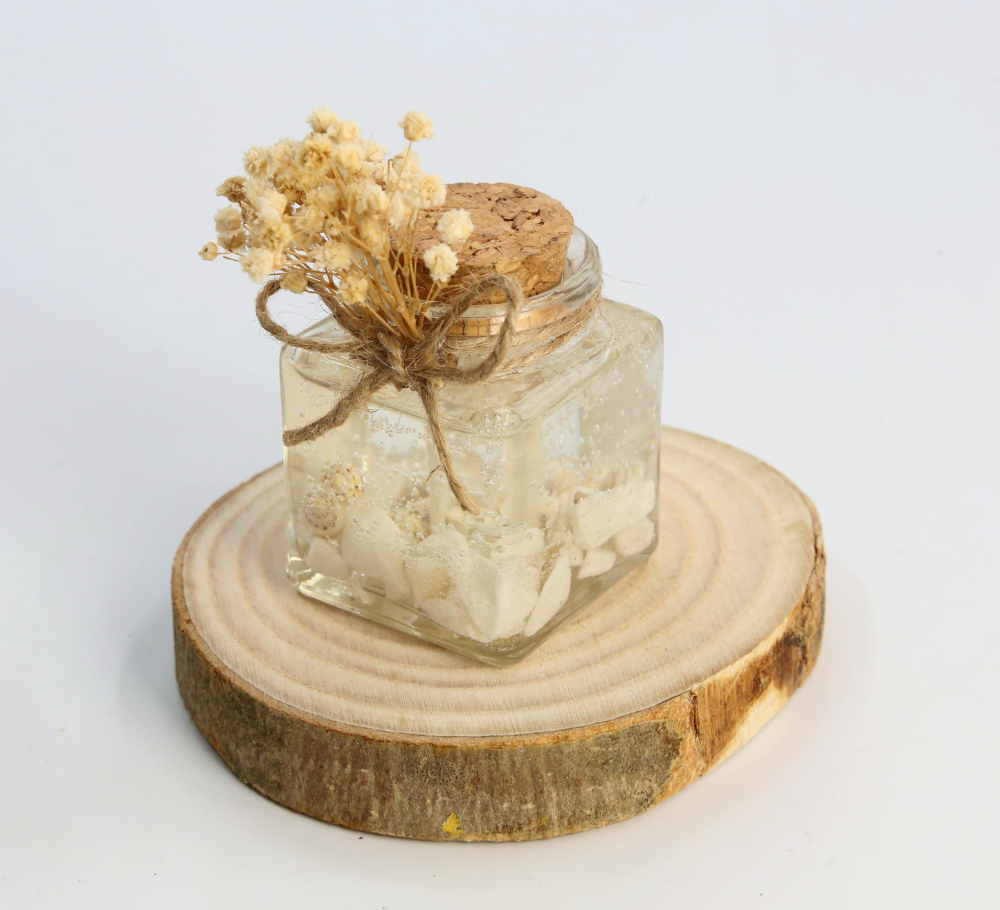 Gelkerze Gastgeschenk - Muschel