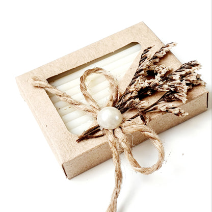 Seife Creme Gastgeschenk - Perle Schleierkraut