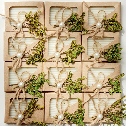Seife Creme Gastgeschenk - Perle Schleierkraut
